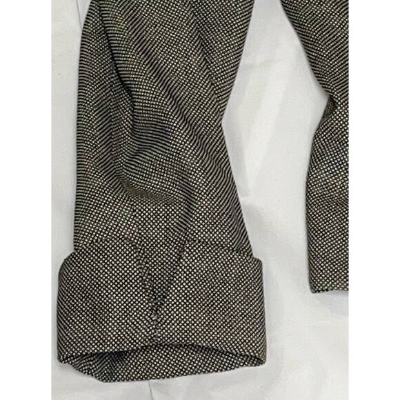 Vintage SALVATORE FERRAGAMO Classic Wool Blazer Jacket Size 14 - Gray - Picture 10 of 14